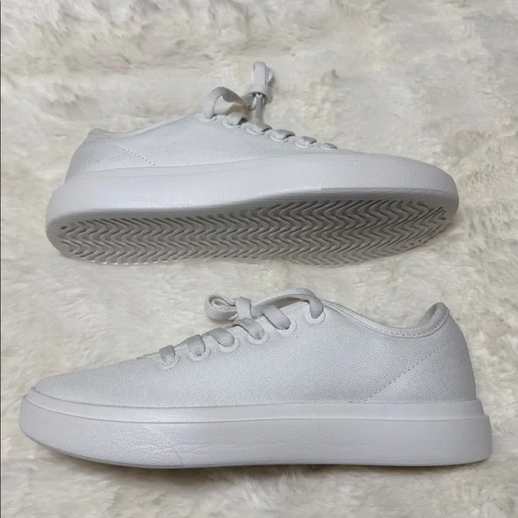 allbirds White Low-Top Canvas Piper Sneakers 8 NIB - Picture 5 of 6